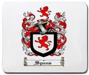 Spens coat of arms mouse pad