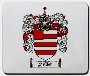 Fuller Family Shield / Coat Of Arms Mouse Pad – Family Crests / Coat of
