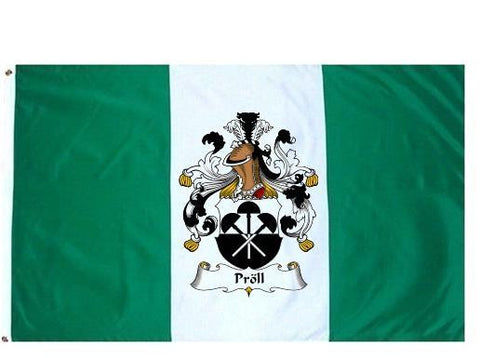 Proll family crest coat of arms flag