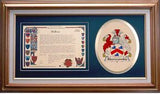 Abercrombie Clan Crest History Framed Print