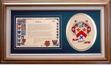 Agnew Clan Crest History Framed Print