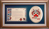 Aitken Clan Crest History Framed Print