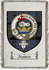 Alastair Clan Macdonald Clan Badge Throw Blanket