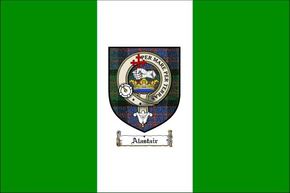 Alastair Clan Macdonnell Clan Badge Flag