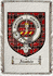 Alastair Clan Badge Throw Blanket