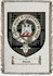 Alcock Clan Badge Throw Blanket