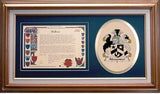 Alexander Clan Crest History Framed Print