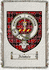 Alistair Clan Badge Throw Blanket