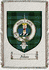 Allan Clan Mackay Clan Badge Throw Blanket