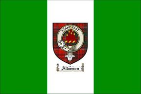 Allanson Clan Macdonald Clanranald Clan Badge Flag