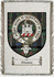 Allanson Clan Macdonald Clanranald Clan Badge Throw Blanket