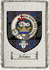Allister Clan Macdonald Clan Badge Throw Blanket