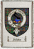 Allister Clan Macdonnell Clan Badge Throw Blanket