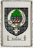Anderson Clan Badge Throw Blanket