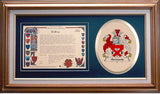 Annand Clan Crest History Framed Print
