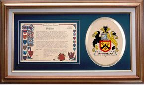 Armistead Clan Crest History Framed Print