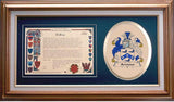 Armour Clan Crest History Framed Print