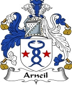 Arneil Family Crest / Arneil Coat of Arms JPG Download