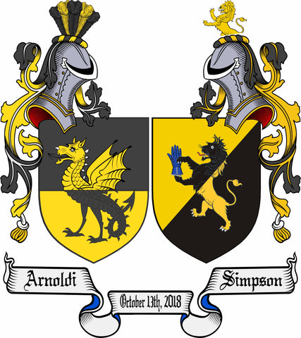 Marriage Coat of Arms Download