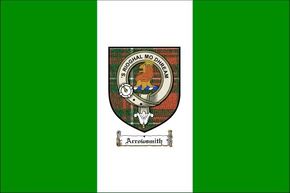 Arrowsmith Clan Badge Flag