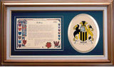 Athell Clan Crest History Framed Print