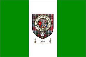 Bain Clan Macbain Clan Badge Flag