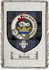 Balloch Clan Badge Throw Blanket