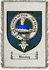 Barclay Clan Badge Throw Blanket