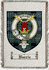 Barrie Clan Gordon Clan Badge Throw Blanket