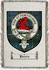 Barrie Clan Badge Throw Blanket