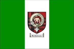 Bartholomew Clan Badge Flag