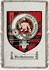 Bartholomew Clan Macfarlane Clan Badge Throw Blanket