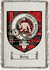 Barty Clan Badge Throw Blanket