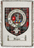 Bayne Clan Badge Throw Blanket