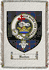 Beaton Clan Badge Throw Blanket
