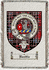 Beattie Clan Badge Throw Blanket
