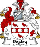 Begley Family Crest / Begley Coat of Arms JPG Download
