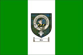 Bell Clan Badge Flag