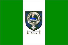 Berkeley Clan Badge Flag