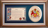 Bertram Clan Crest History Framed Print