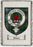 Bisset Clan Badge Throw Blanket