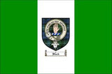 Black Clan Macgregor Clan Badge Flag