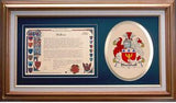 Blackhall Clan Crest History Framed Print