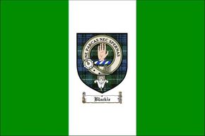 Blackie Clan Badge Flag
