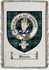 Blackie Clan Badge Throw Blanket