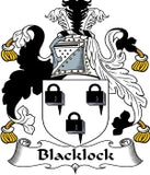 Blacklock Family Crest / Blacklock Coat of Arms JPG Download