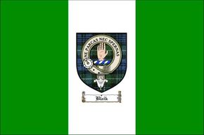Blaik Clan Badge Flag