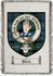Blaik Clan Badge Throw Blanket