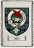 Blair Clan Graham Clan Badge Throw Blanket