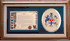 Blew Clan Crest History Framed Print